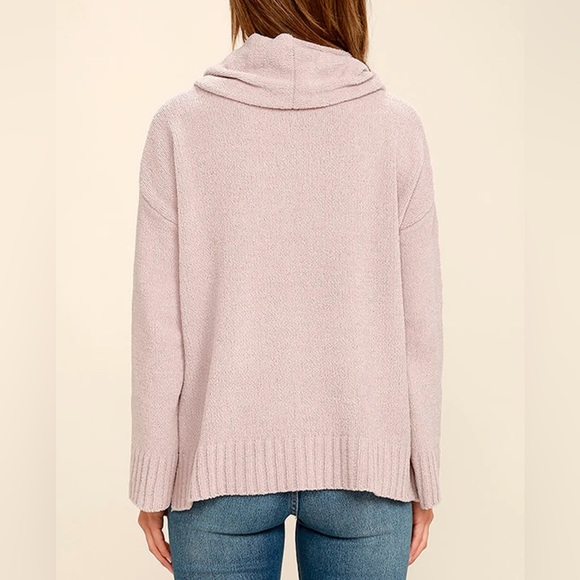 BB Dakota Marcilly Plush Chenille Slouchy Cowl Neck Sweater - Picture 2 of 15